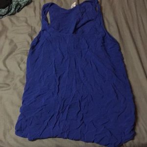 Blue tank top